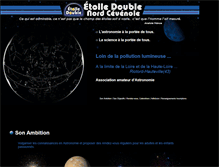 Tablet Screenshot of etoiledouble.com